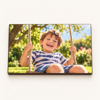 Calamita con foto in legno – Rettangolare 7,6 × 5,1 cm – copertina