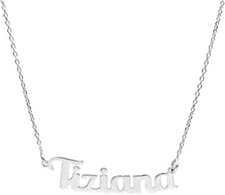 Collana in Argento con nome Tiziana