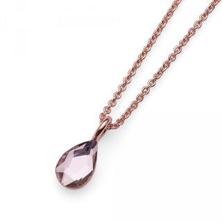 Collana Pendente a Goccia oro rosa