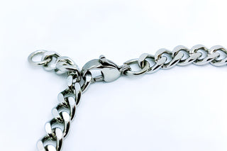 Braccialetto Incisione Occhi Uomo o Donna Personalizzabile | Bracciale Sguardo con Catena con piastrina personalizzato in acciaio inossidabile