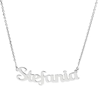 Collana in Argento con nome Stefania