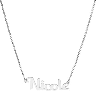 Collar de plata con nombre Nicole