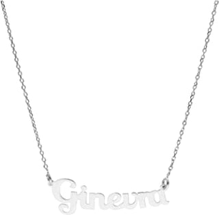 Collana in Argento con nome Ginevra