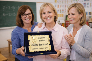 Targa Regalo per Pensione Personalizzata