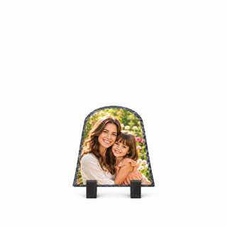 Stampa su pietra a campana 15x15 cm con foto personalizzata