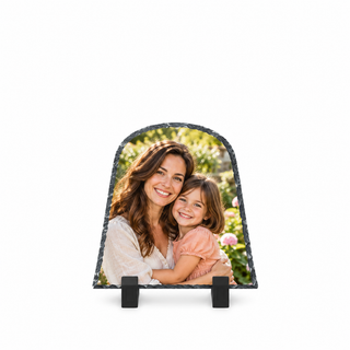 Stampa su pietra a campana 20x20 cm con foto personalizzata