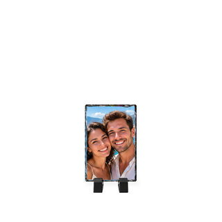 Stampa su pietra verticale 15x10 cm con foto personalizzata