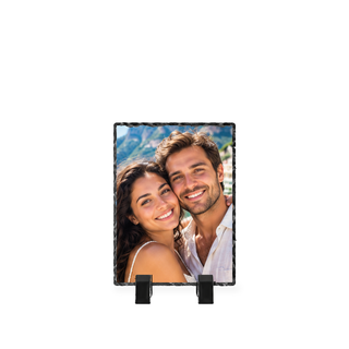 Stampa su pietra verticale 15x20 cm con foto personalizzata