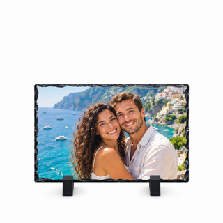 Stampa su pietra orizzontale 30x19 cm con foto personalizzata