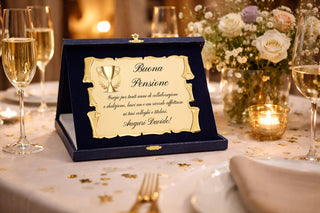 Targa Regalo per Pensione Personalizzata